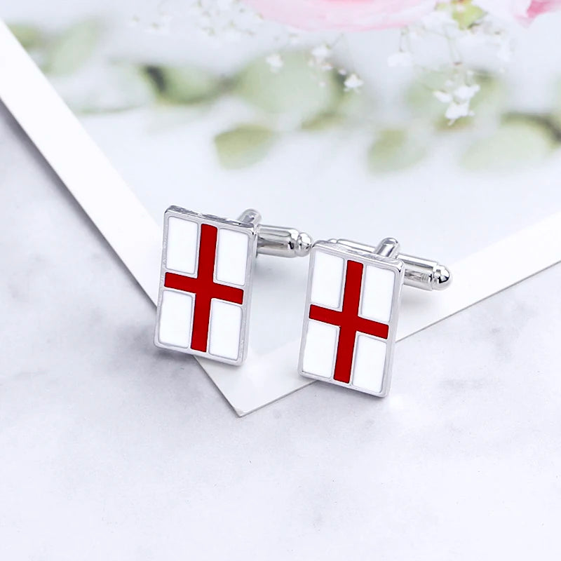 PTBB | England Flag Cytheria Cufflinks For Men |