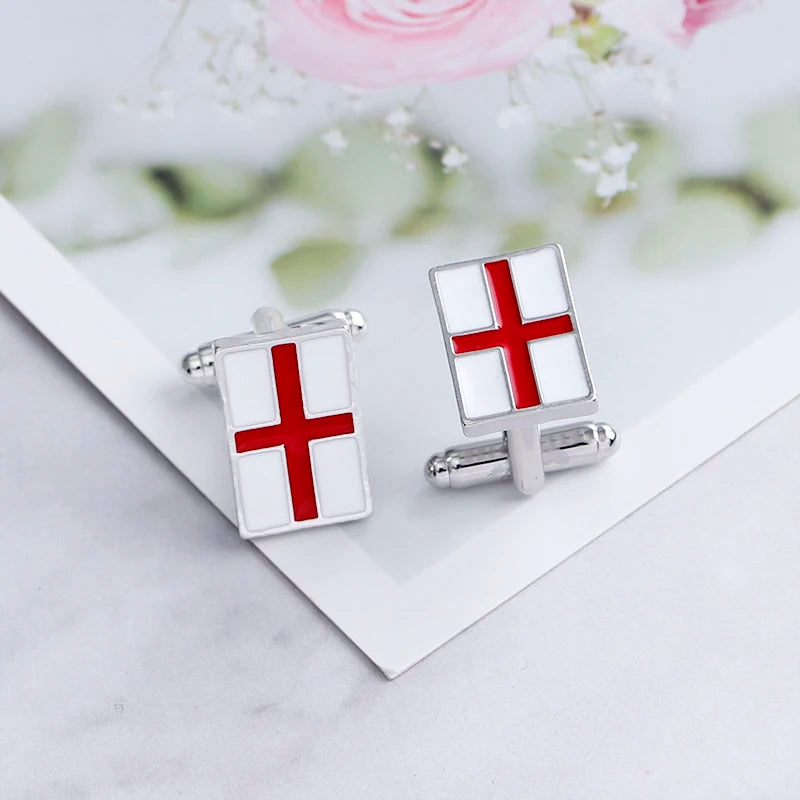 PTBB | England Flag Cytheria Cufflinks For Men |