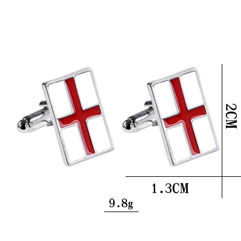 PTBB | England Flag Cytheria Cufflinks For Men |